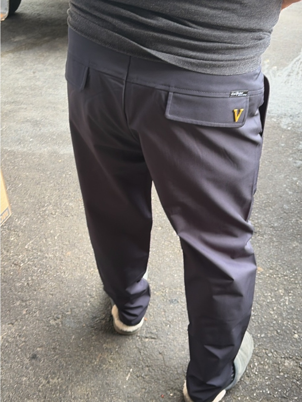 Vented Stretch Men's Pants in Dark blue size 32 x 30